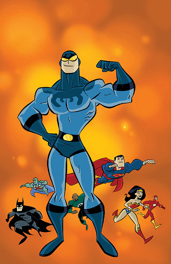 Ben Caldwell: Cover to Justice League Unlimited #5