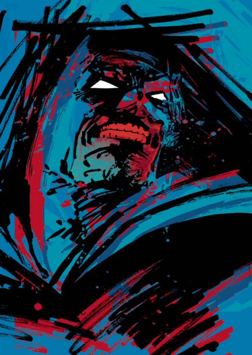 Frank Miller: Highly Stylized Painting