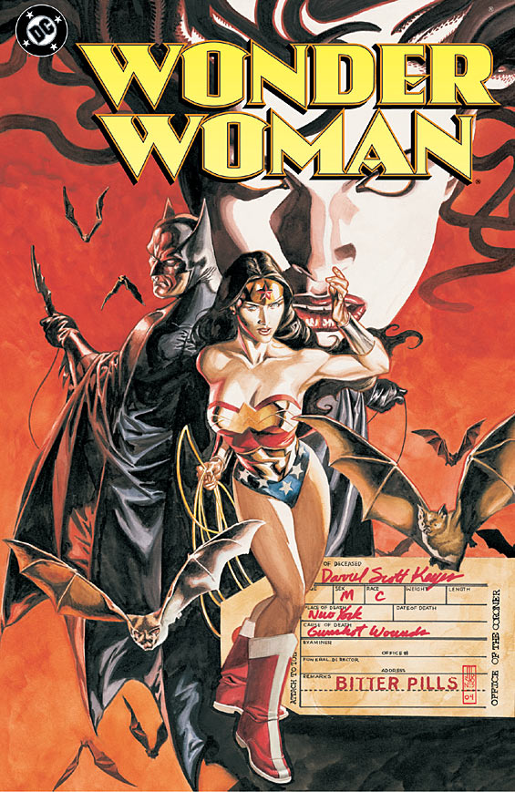 JG Jones: Cover to Wonder Woman Bitter Pills TPB