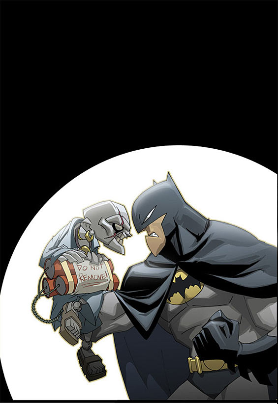 Jeff Matsuda: Cover to Batman Strikes #5