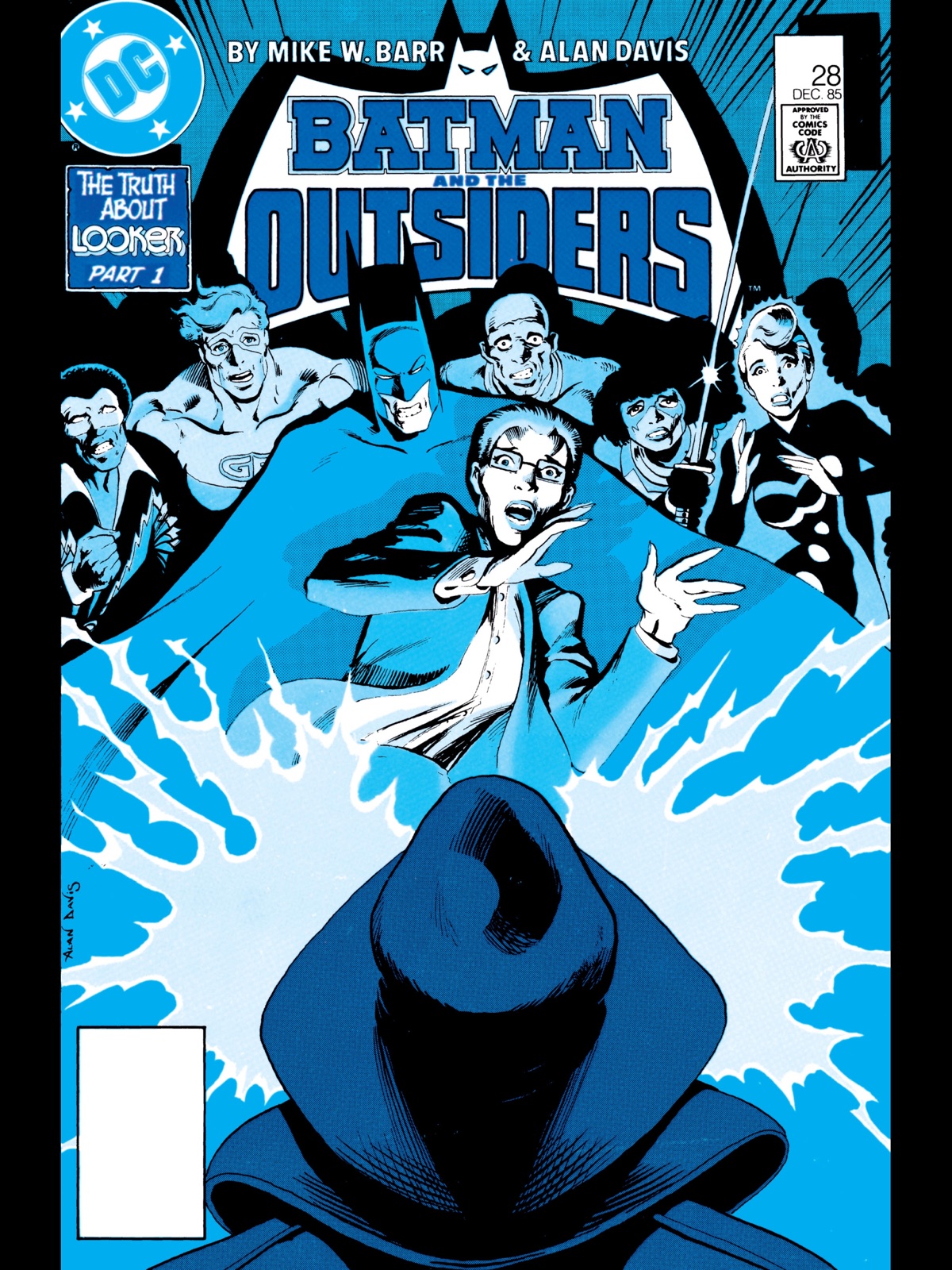 Alan Davis: Cover to Batman and the Outsiders #28