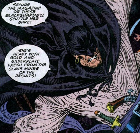 Alcatena: Batman as a Pirate Captain