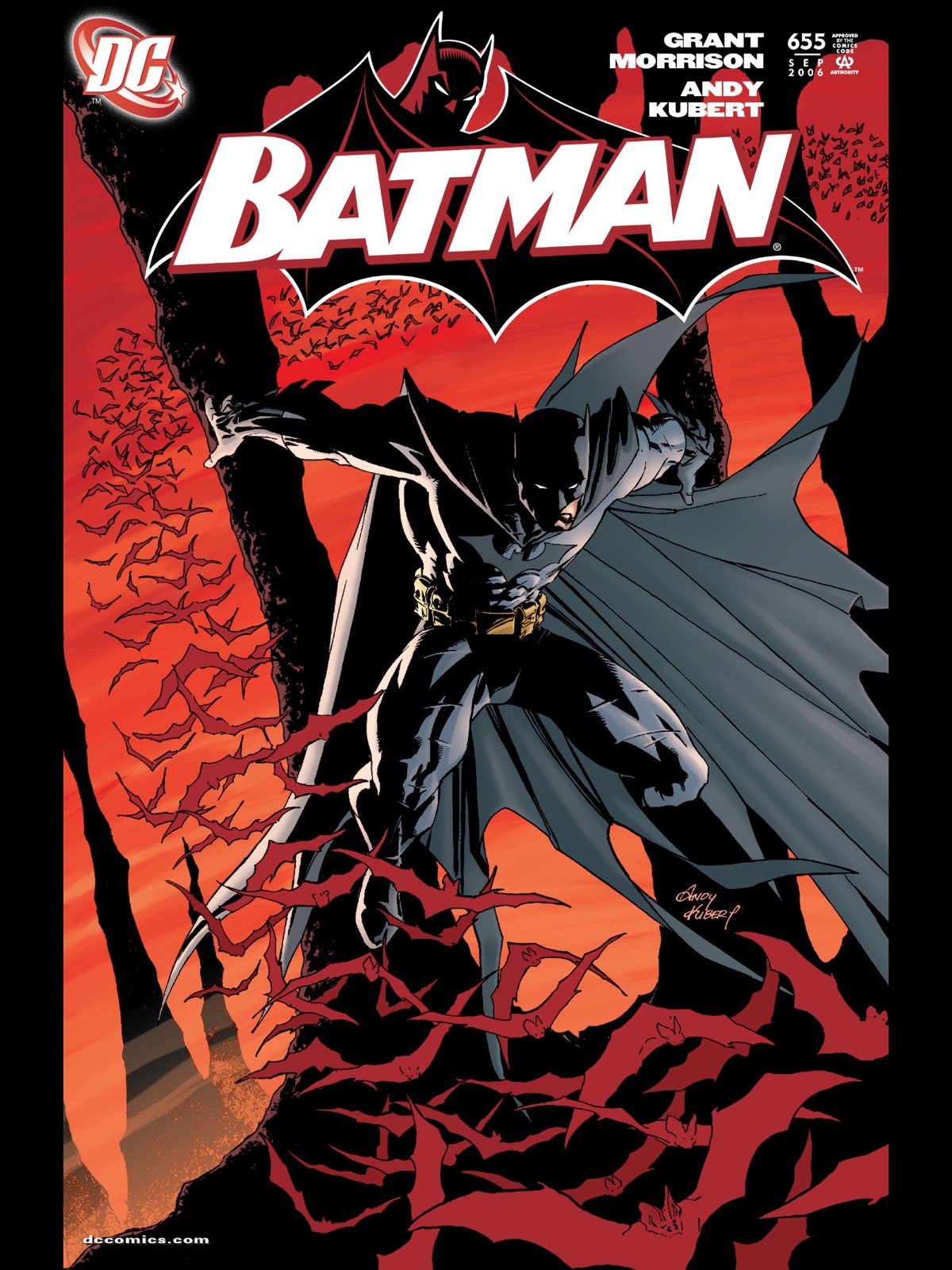 Andy Kubert: Cover to Batman #655