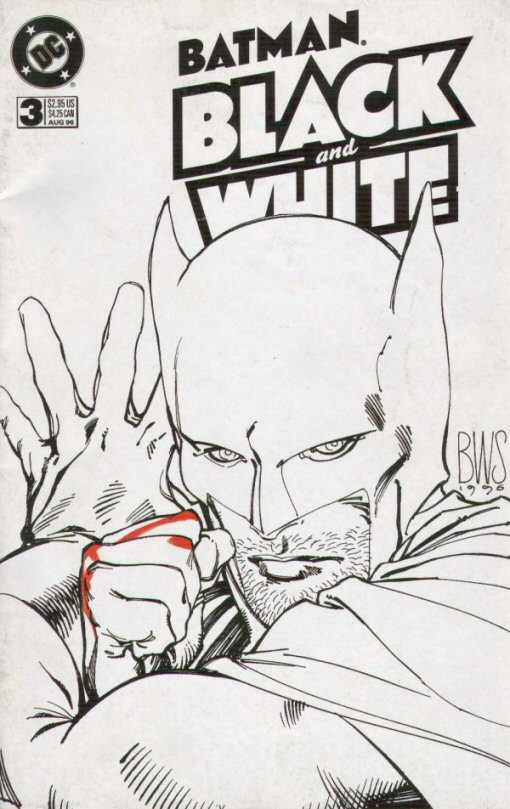 Barry Windsor Smith: Cover to Batman Black and White #3