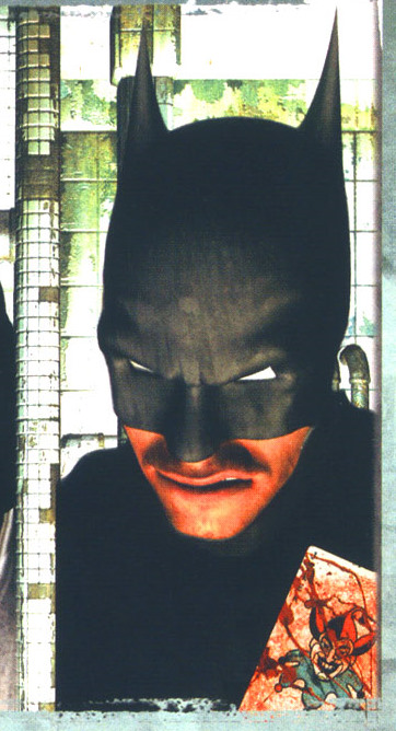 John Van Fleet: Batman in a bathroom