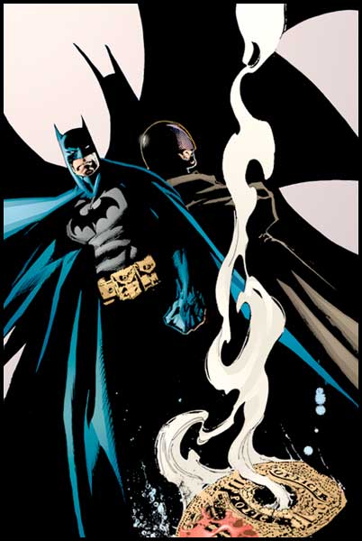 Alex Maleev: Badge on fire