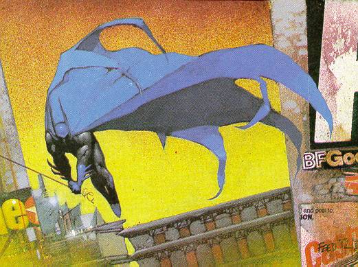 Simon Bisley: Batman swings