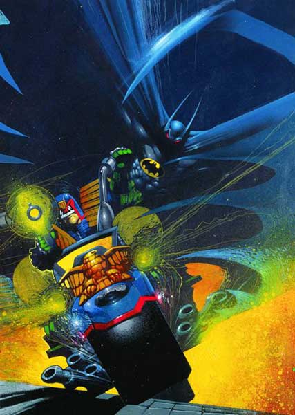 Simon Bisley: Cover to Batman/Judge Dredd