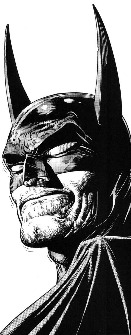 Brian Bolland: Batman's Cowl in Close-Up