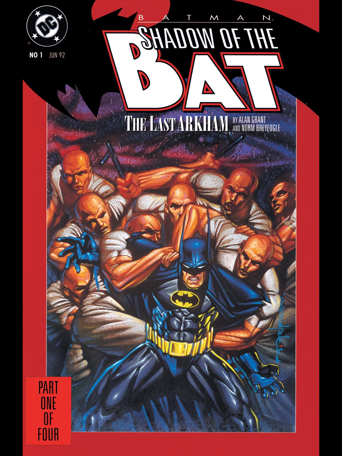 Brian Stelfreeze: Cover to Shadow of the Bat #1