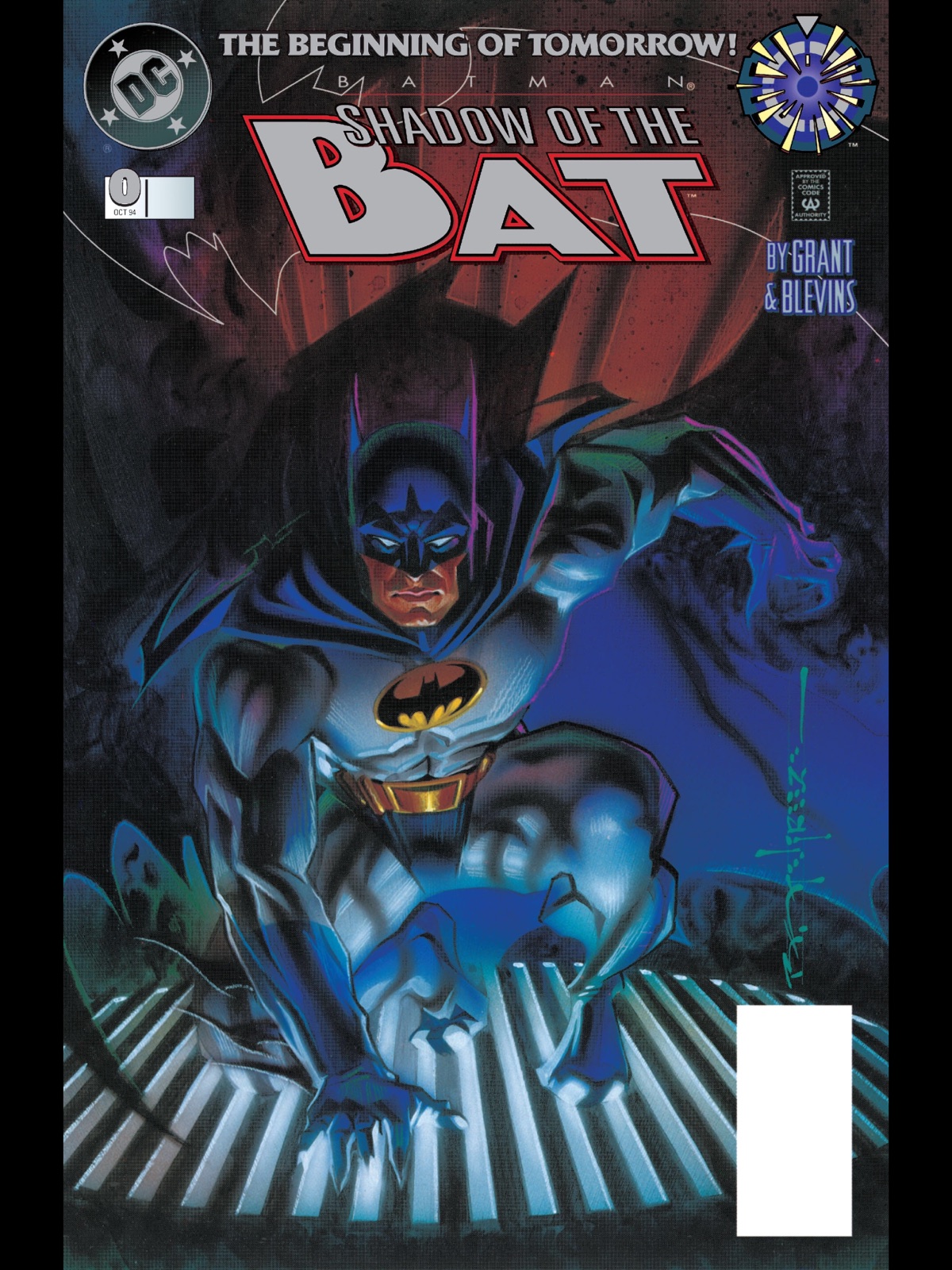 Brian Stelfreeze: Cover to Shadow of the Bat #0