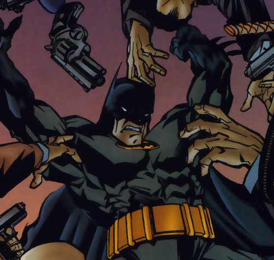 Scott McDaniel: Batman Surrounded at Gunpoint