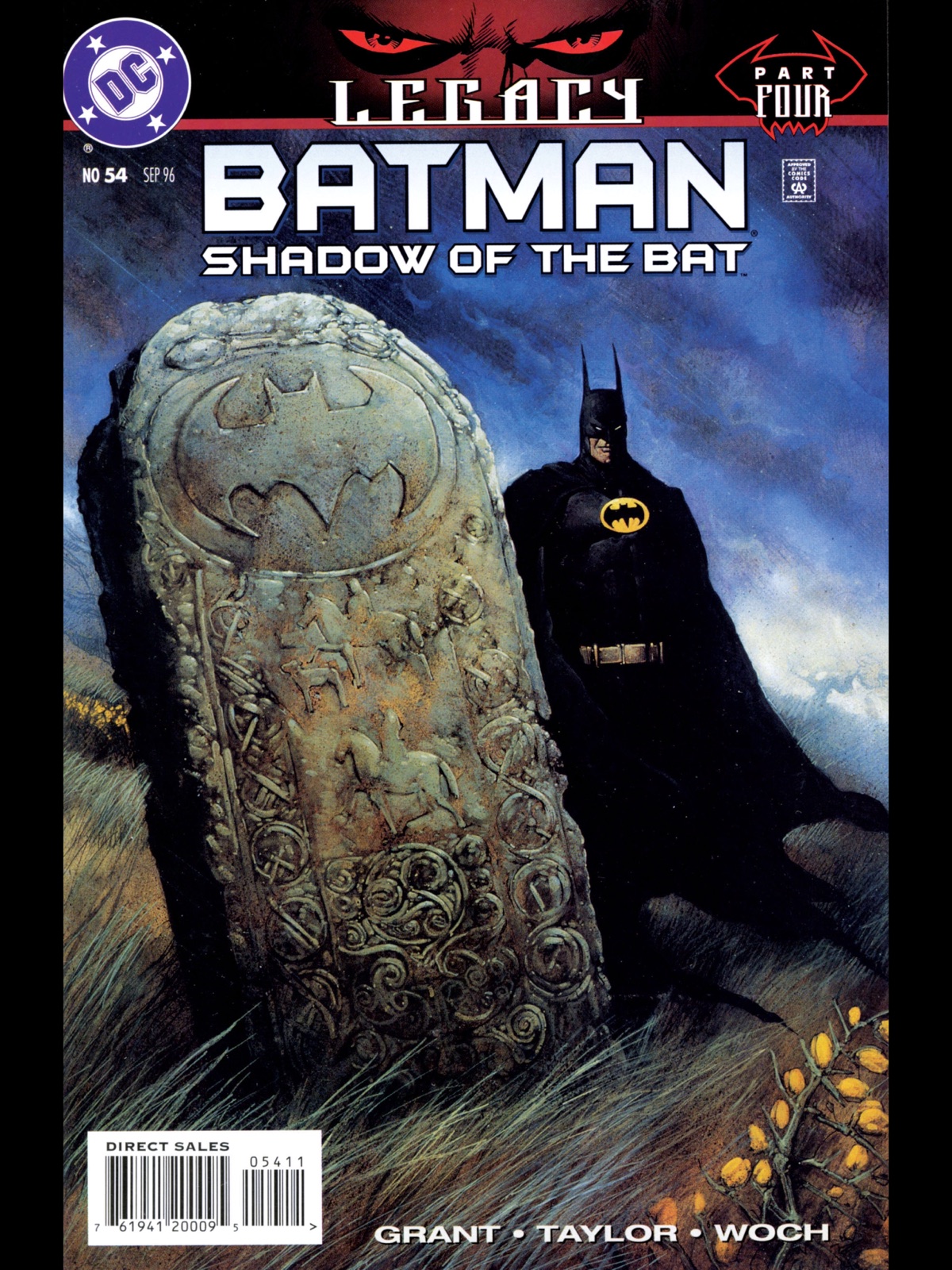 Carl Critchlow: Cover to Shadow of the Bat #54