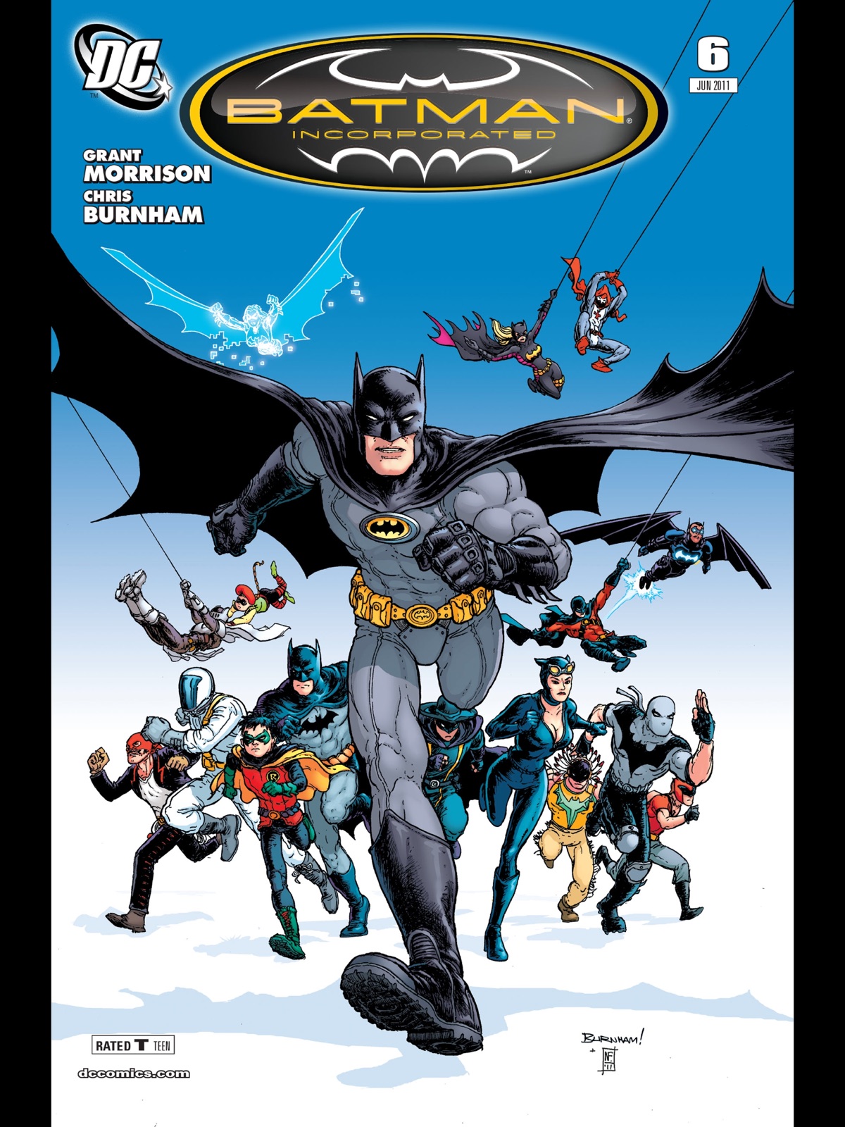 Chris Burnham: Cover to Batman Incorporated #6
