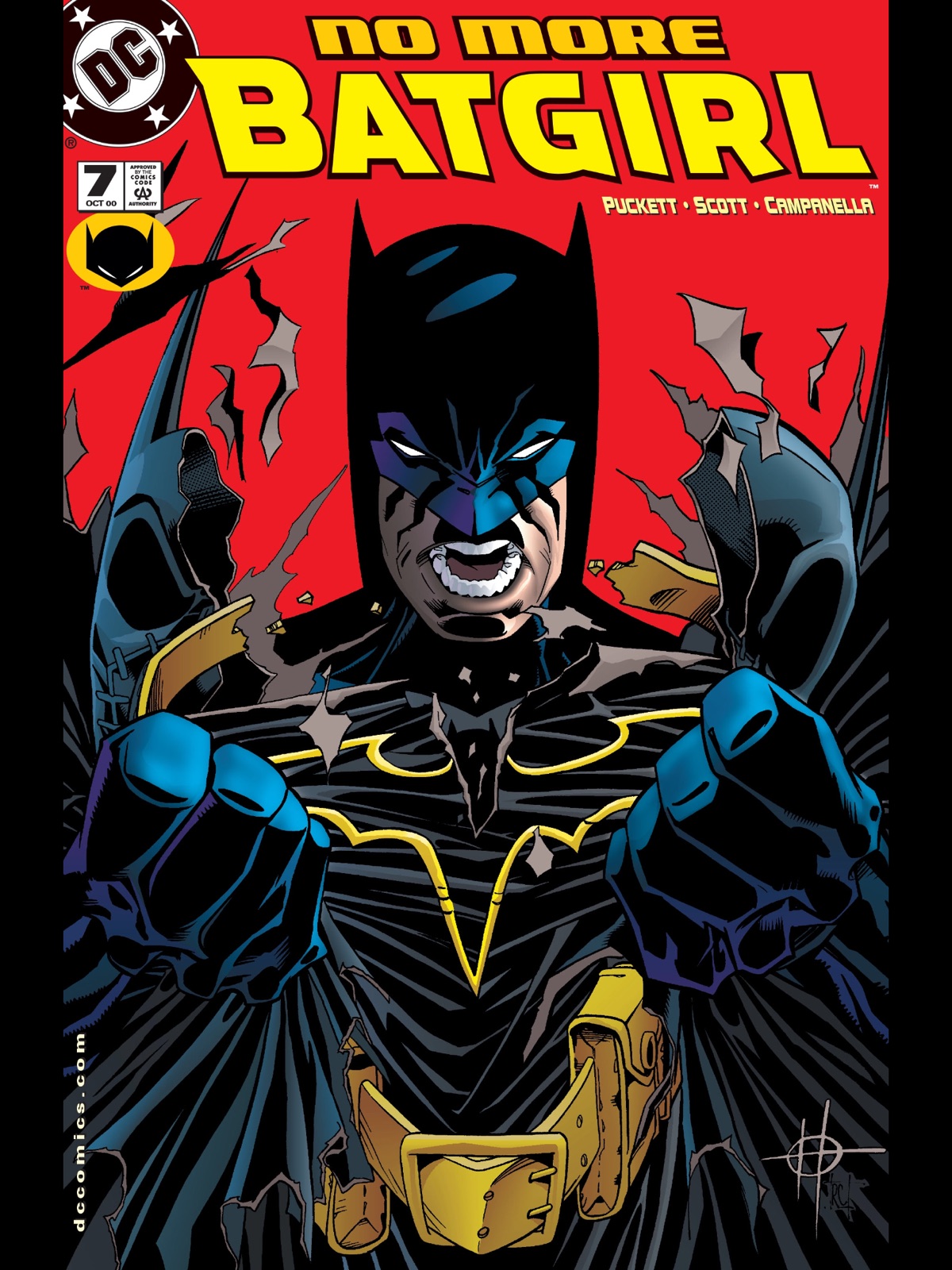 Damion Scott: Cover to Batgirl #7