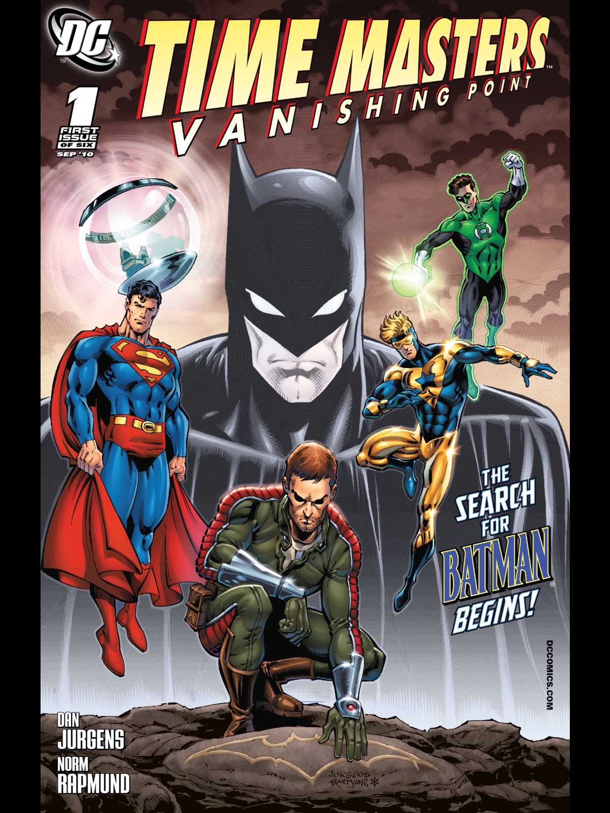 Dan Jurgens: Cover to Time Masters: Vanishing Point #1