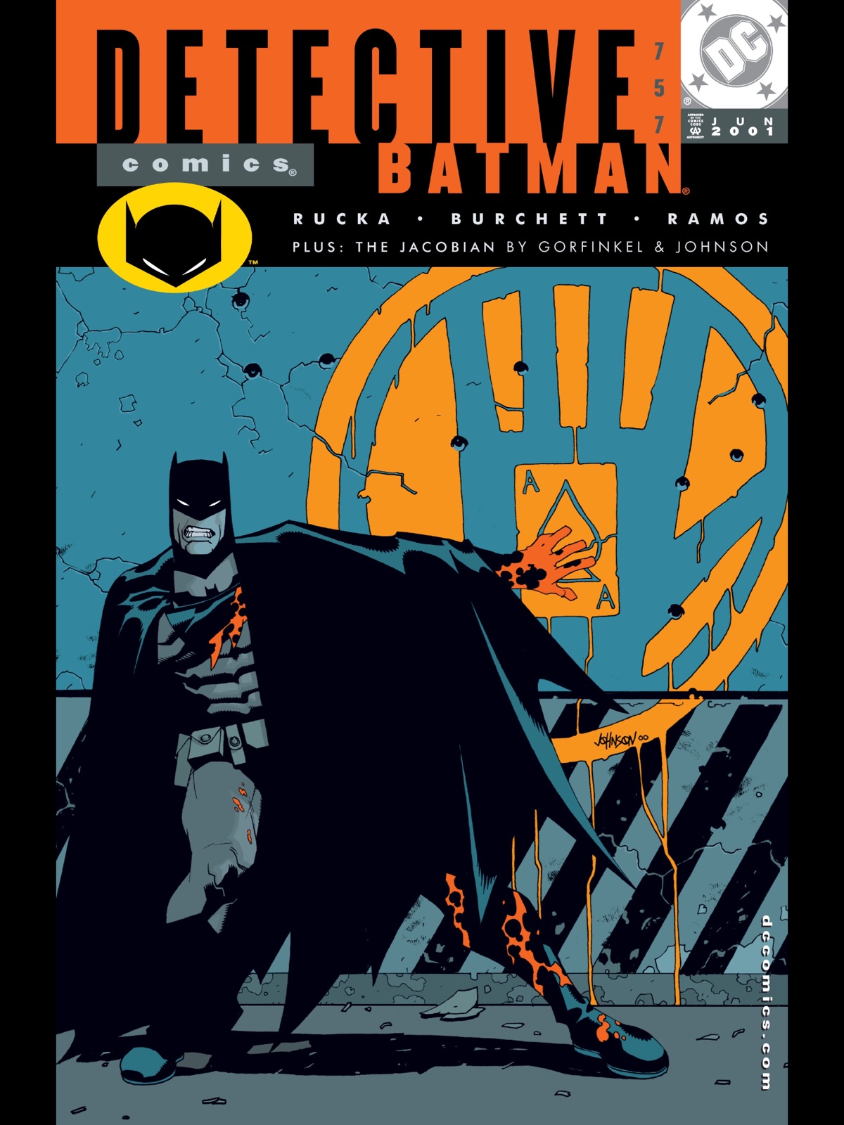 Dave Johnson: Cover to Detective Comics #757