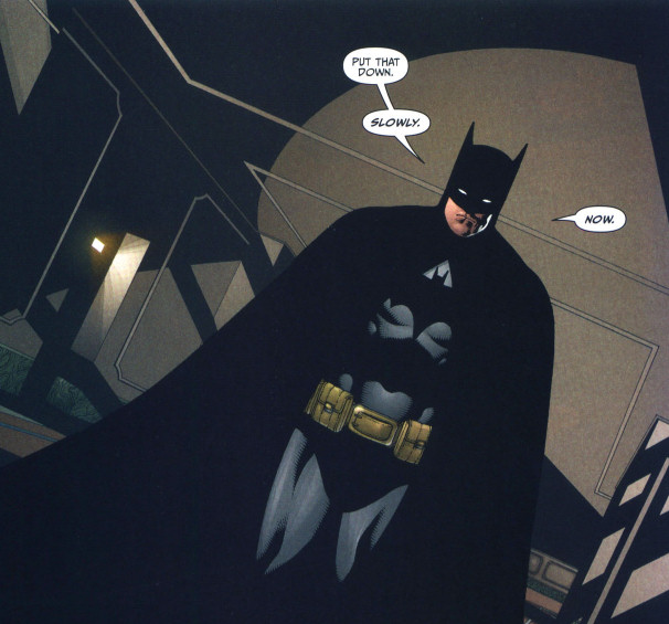 Andy Clarke: Batman Delivers a Cold Warning