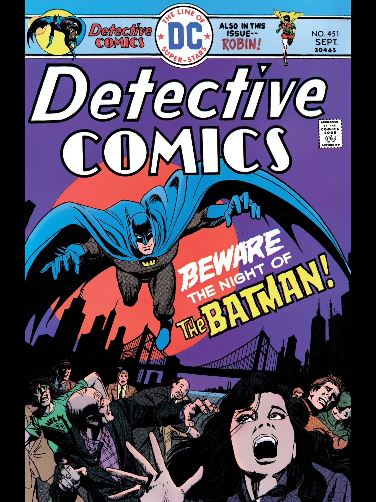 Dick Giordano: Cover to Detective Comics #451