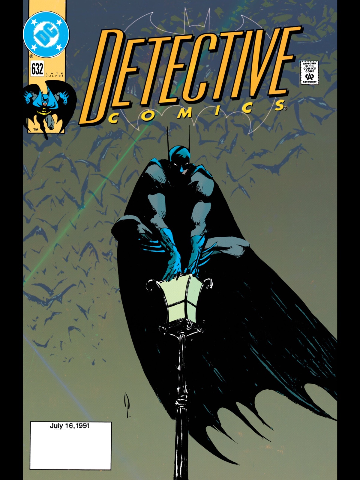 George Pratt: Cover to Detective Comics #632