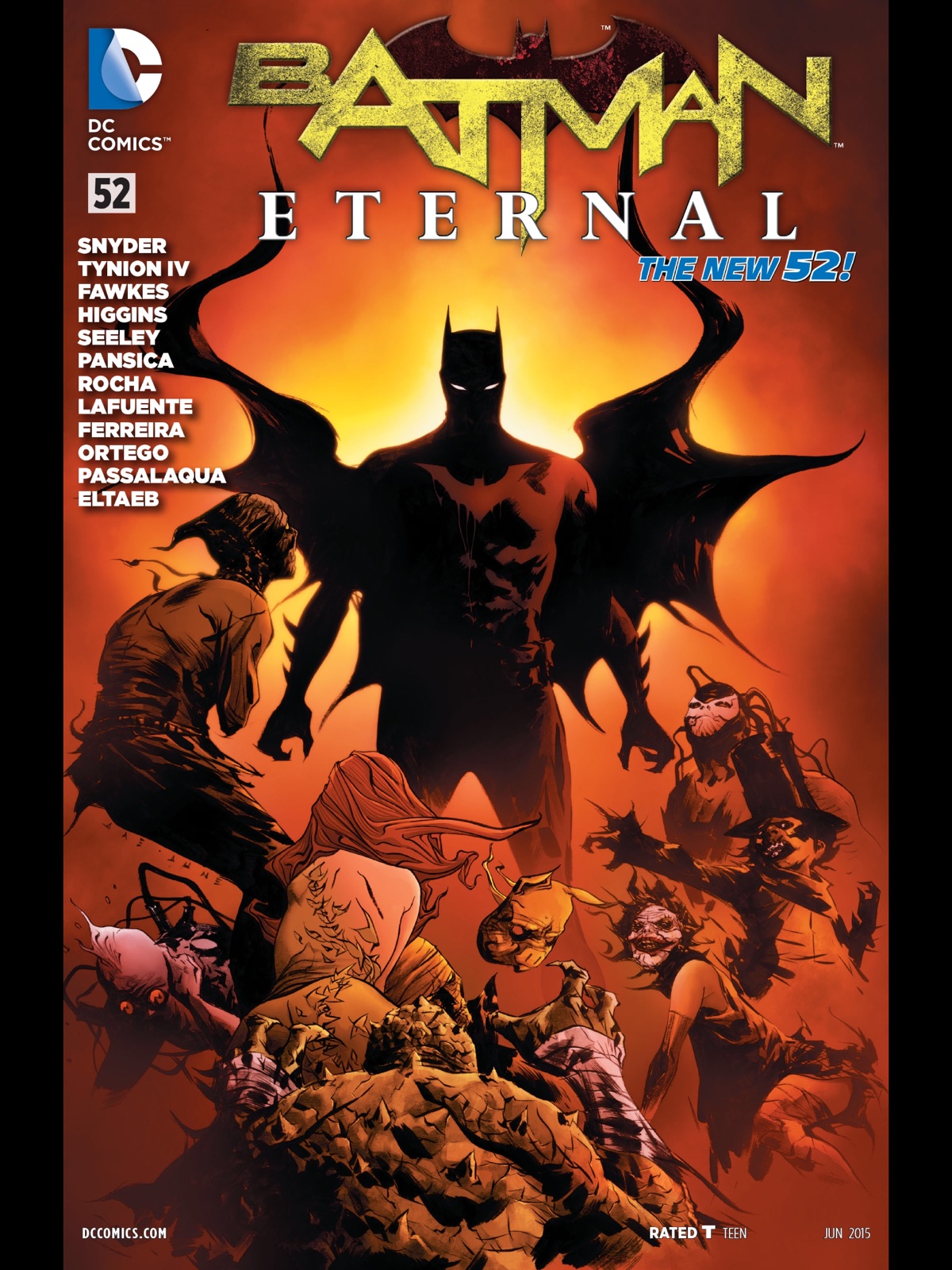 Jae Lee: Cover to Batman Eternal #52