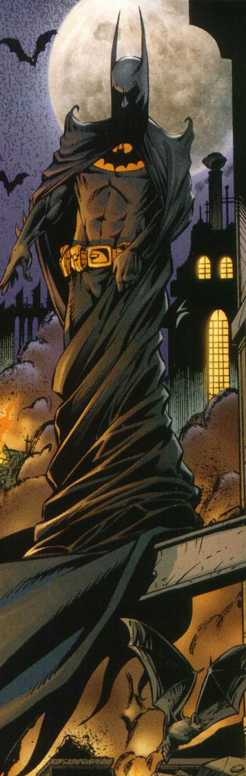 Jason Minor: A Batman Statue Against the Moon