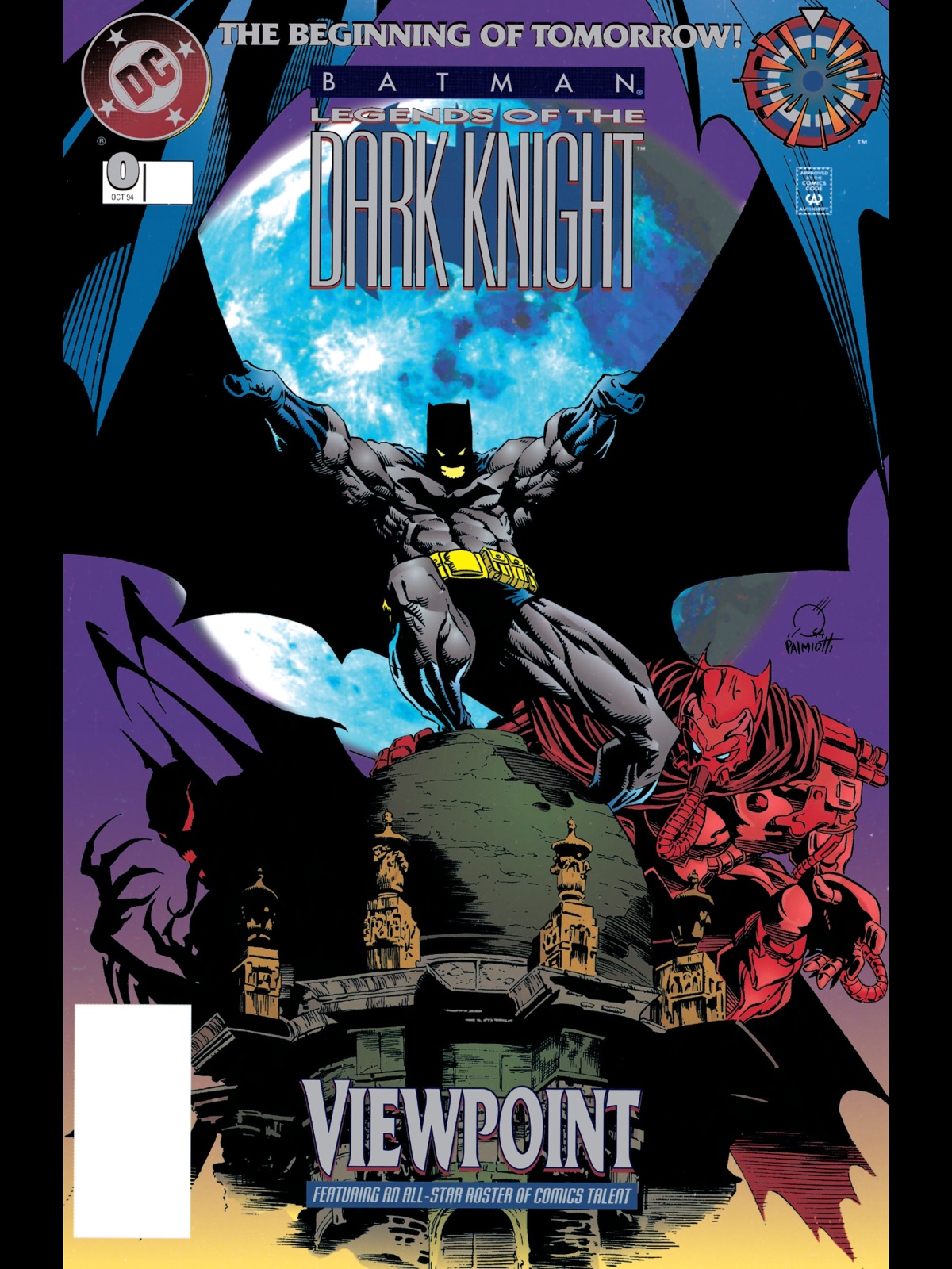 Joe Quesada: Cover to Legends of the Dark Knight #0