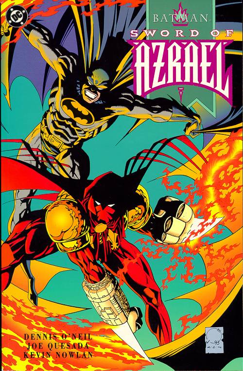 Joe Quesada: Cover to Batman Sword of Azrael
