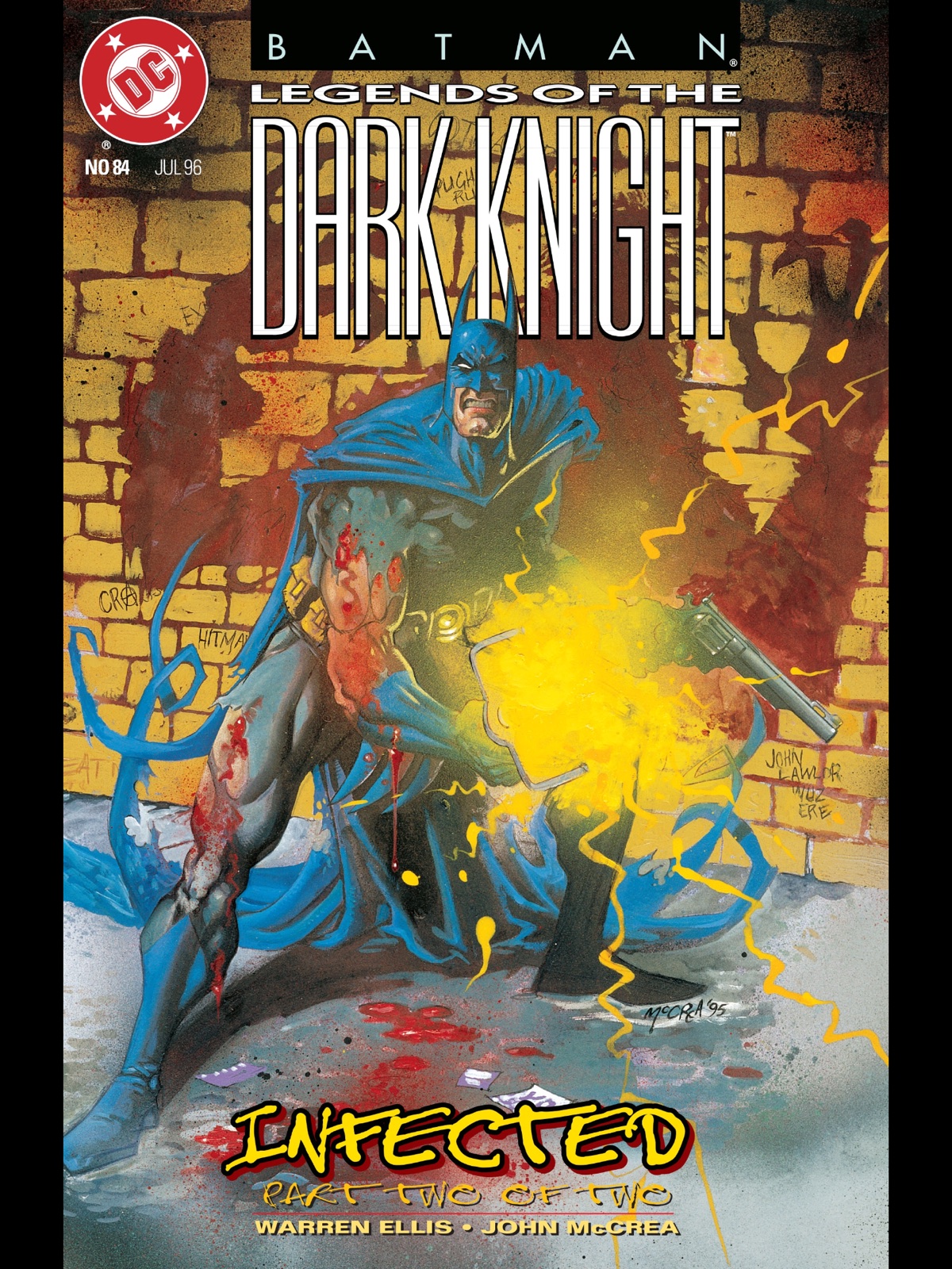 John McCrea: Cover to Legends of the Dark Knight #84