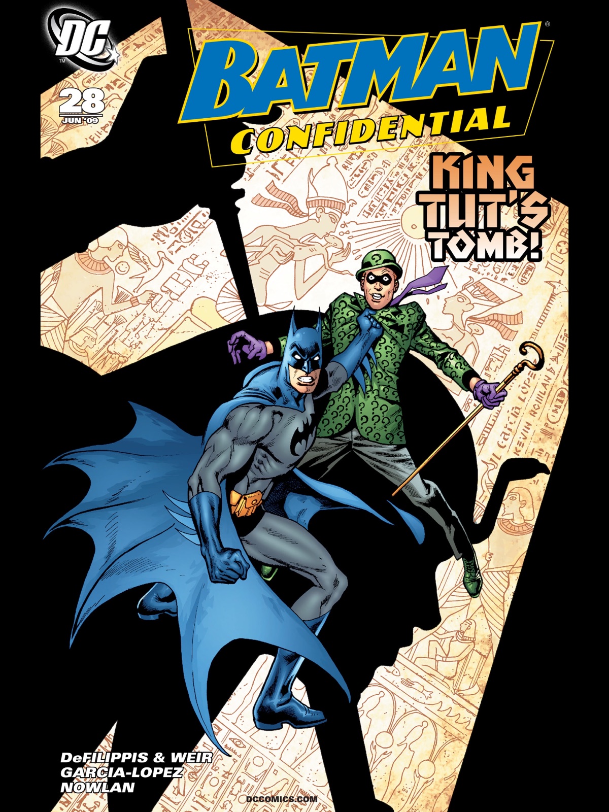 Jose Luis Garcia-Lopez: Cover to Batman Confidential #28