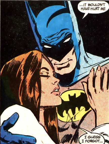 Klaus Janson: Batman Shares a Tender Moment