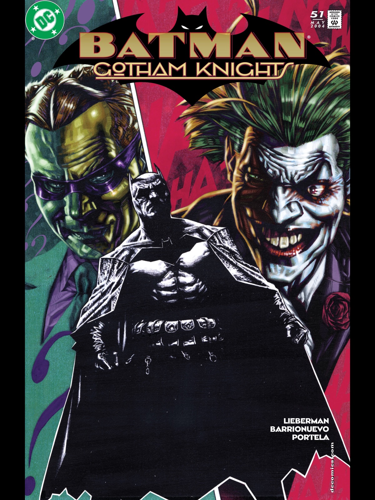 Lee Bermejo: Cover to Batman: Gotham Knights #51