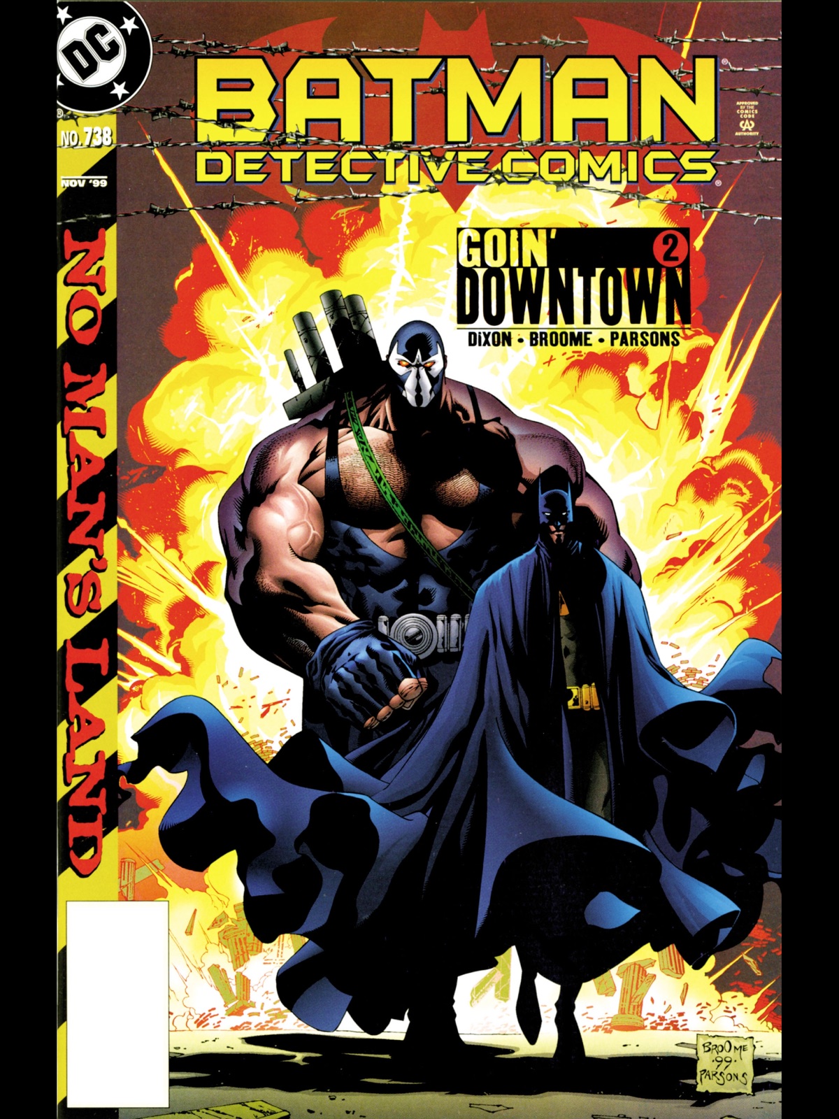 Mat Broome: Cover to Detective Comics #738
