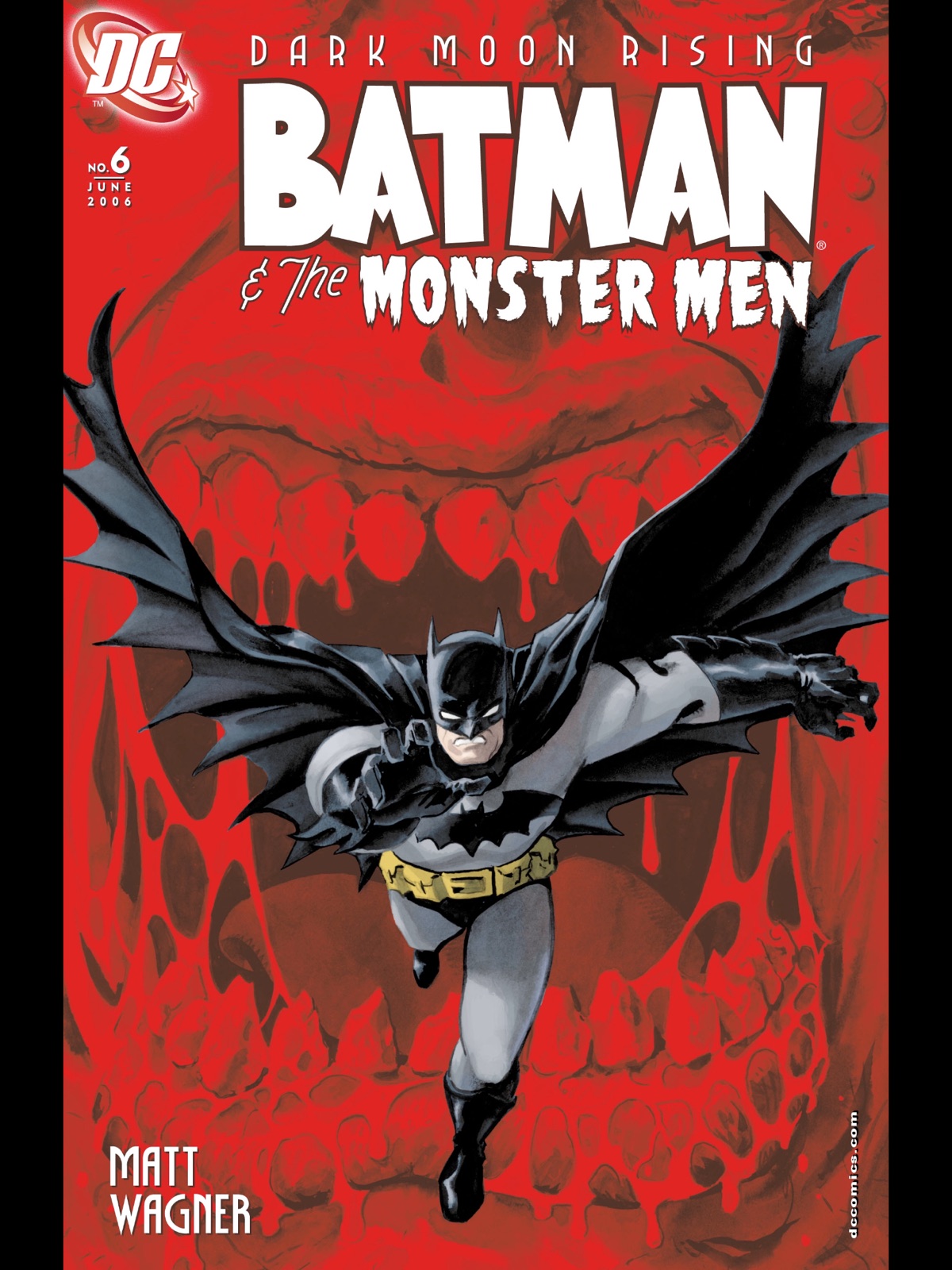 Matt Wagner: Cover to Batman and the Monster Men #6