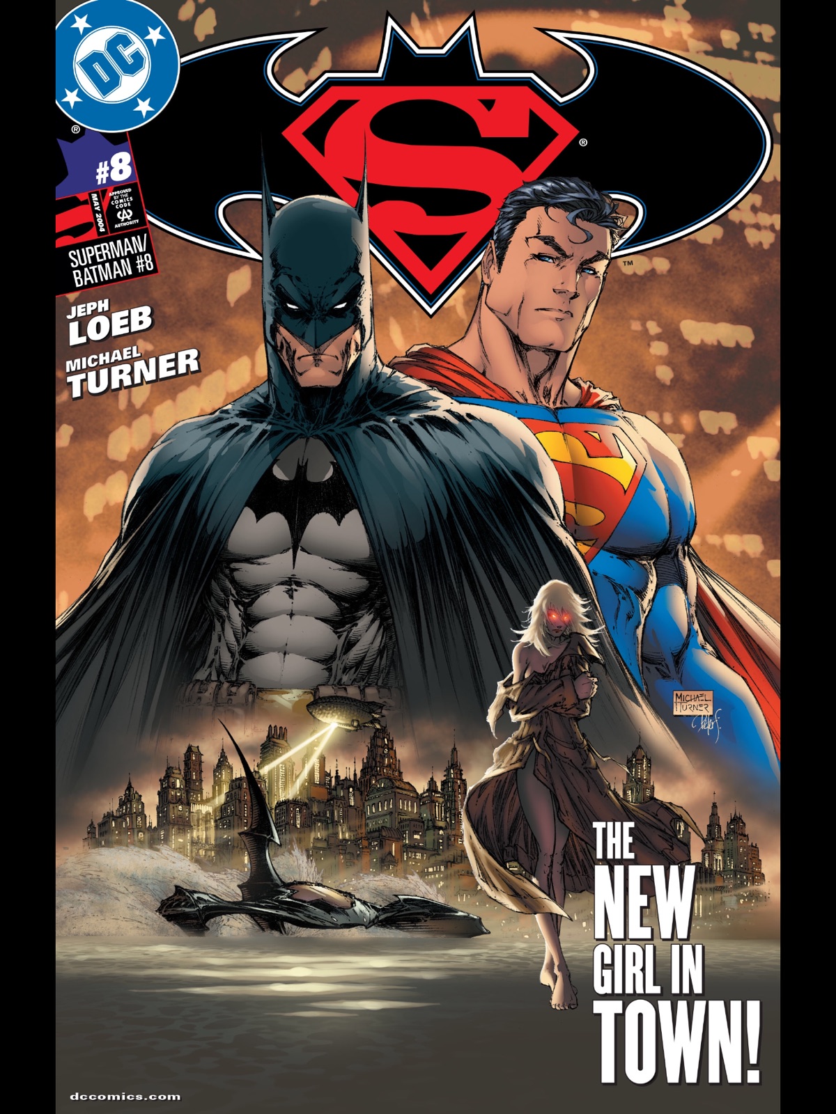 Michael Turner: Cover to Superman/Batman #8