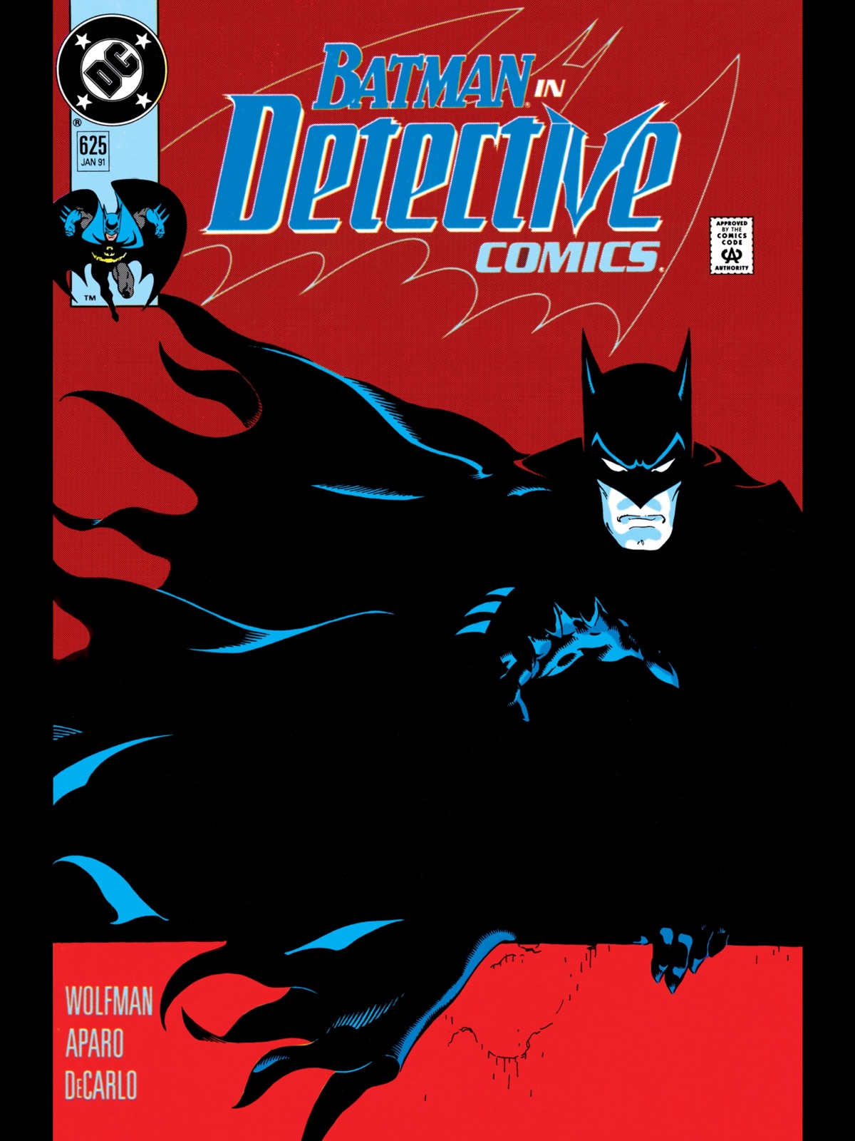 Mike Golden: Cover to Detective Comics #625