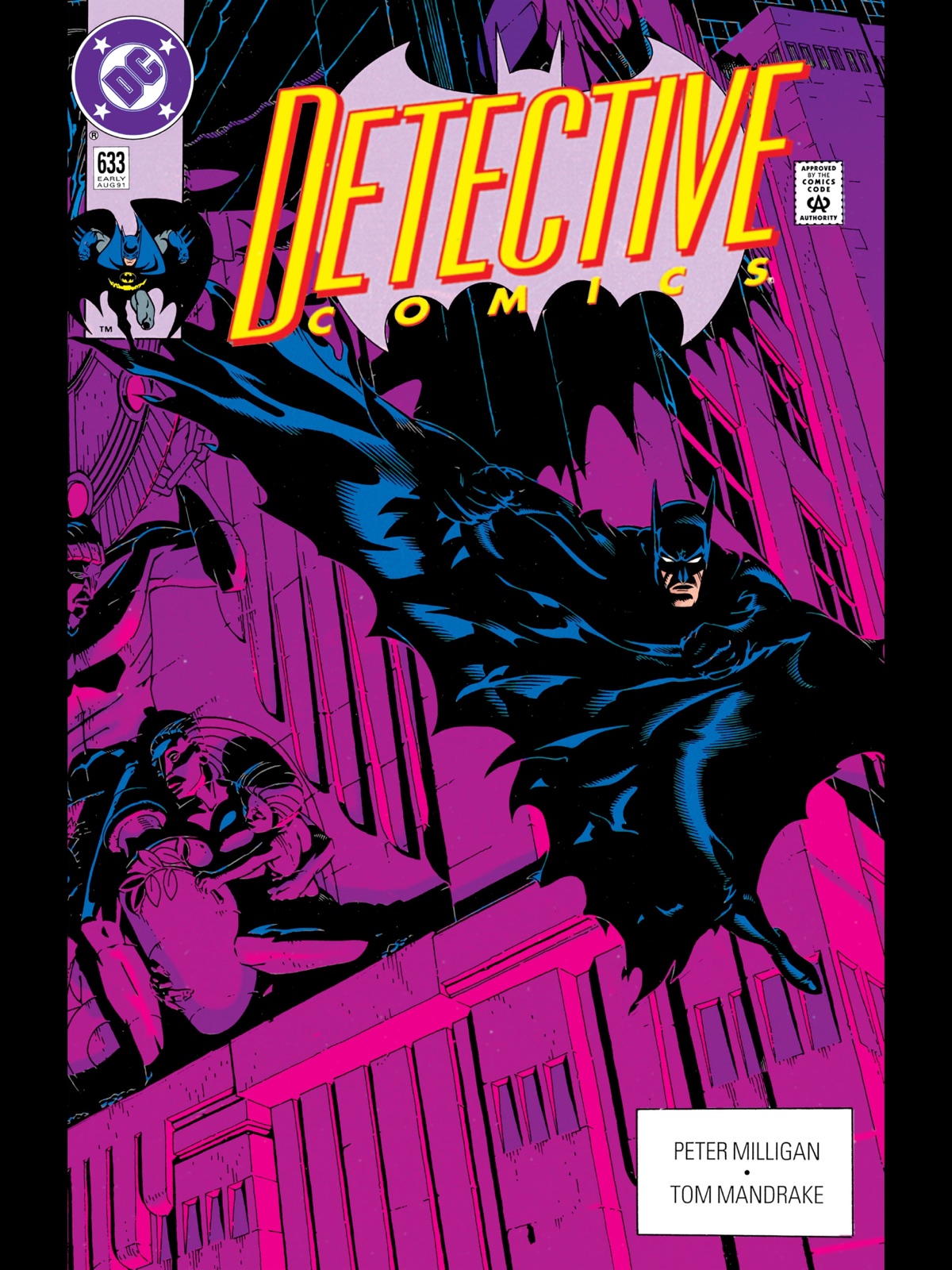 Mike Golden: Cover to Detective Comics #633
