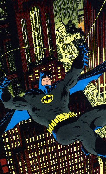 Mike Zeck: Batman Swings Over Gotham