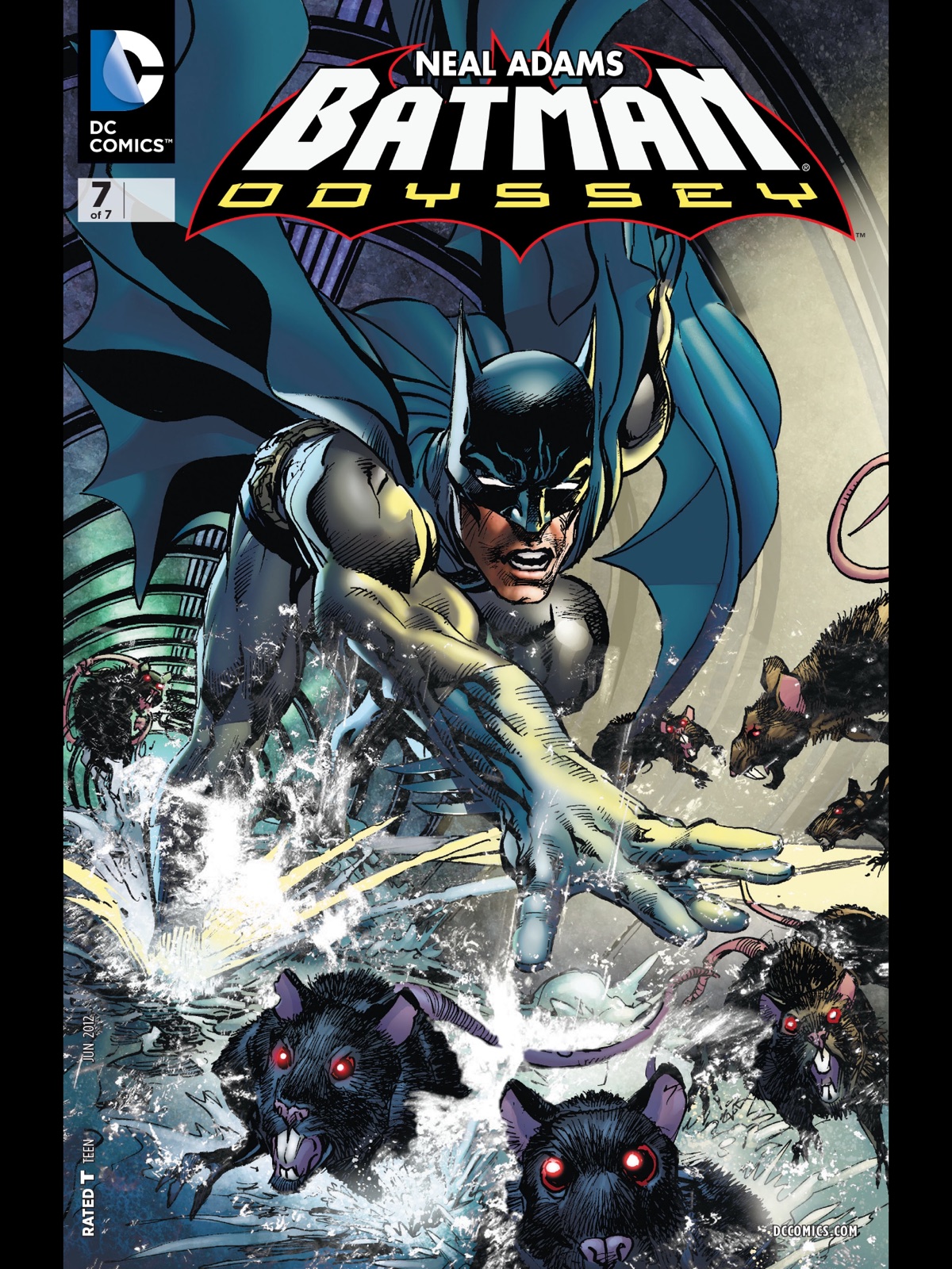 Neal Adams: Cover to Batman: Odyssey #7