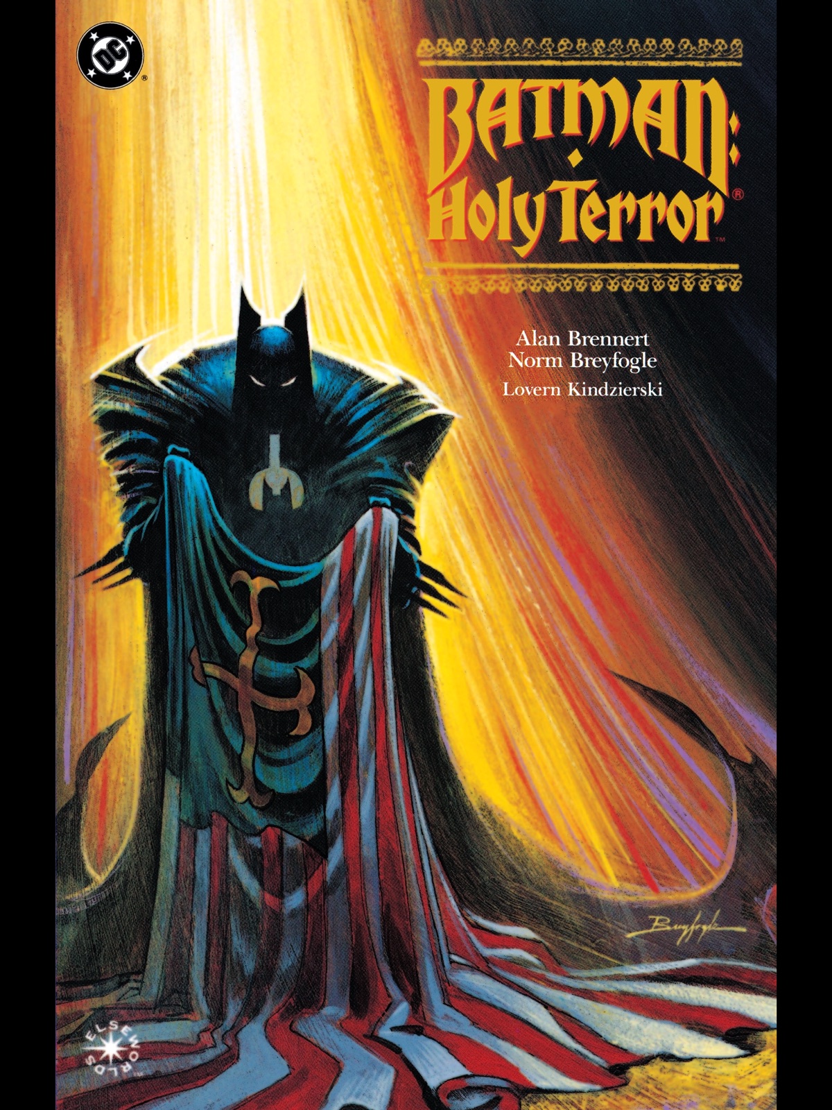 Norm Breyfogle: Cover to Batman: Holy Terror