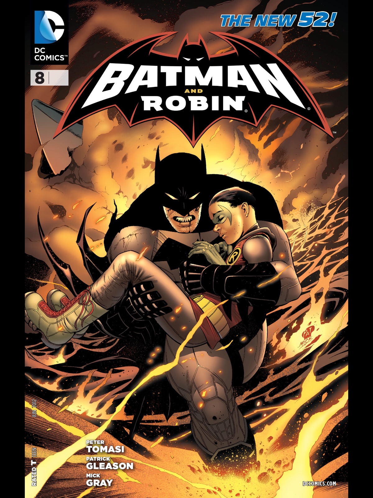 Patrick Gleason: Cover to Batman and Robin #8