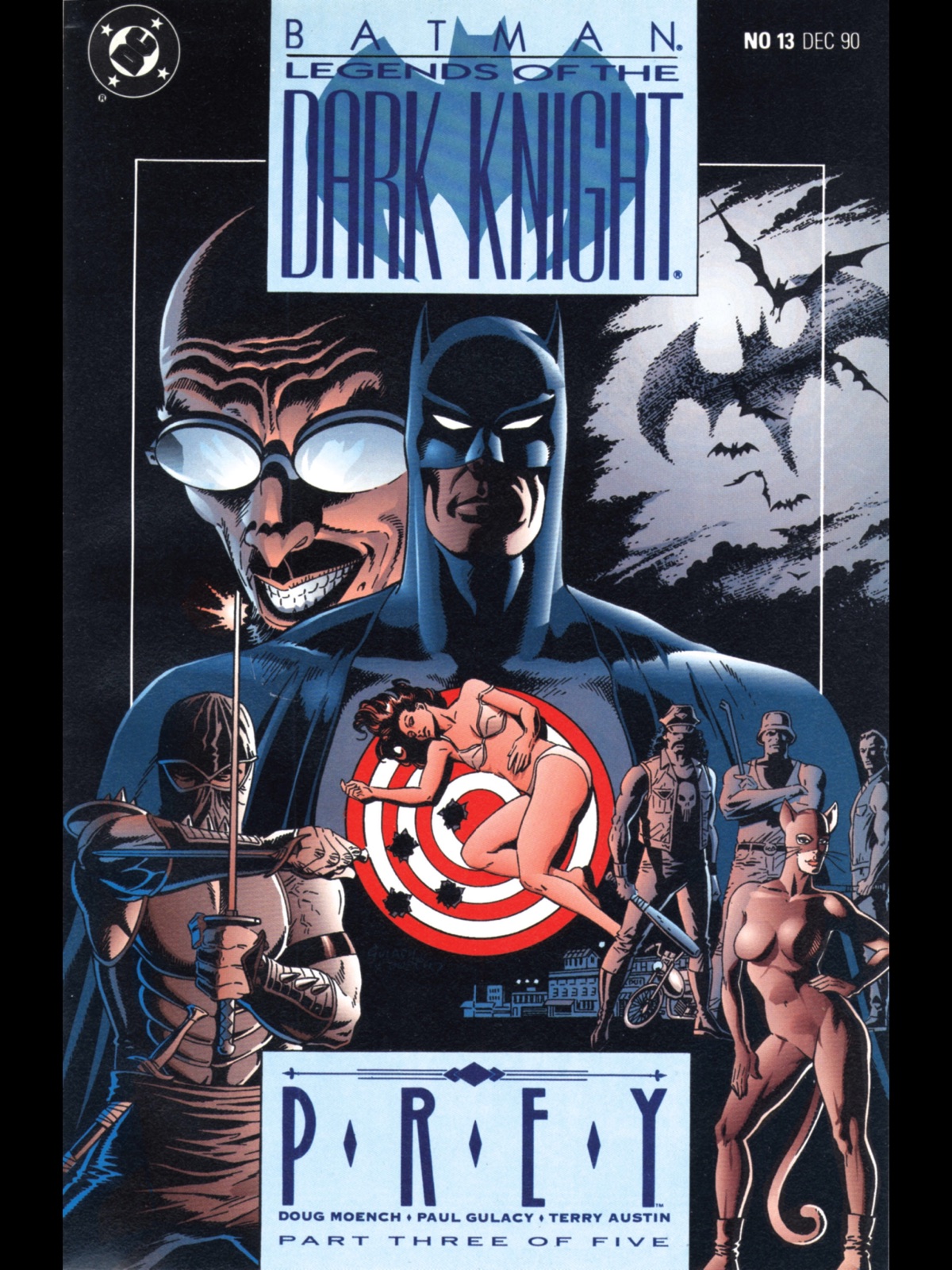 Paul Gulacy: Cover to Legends of the Dark Knight #13