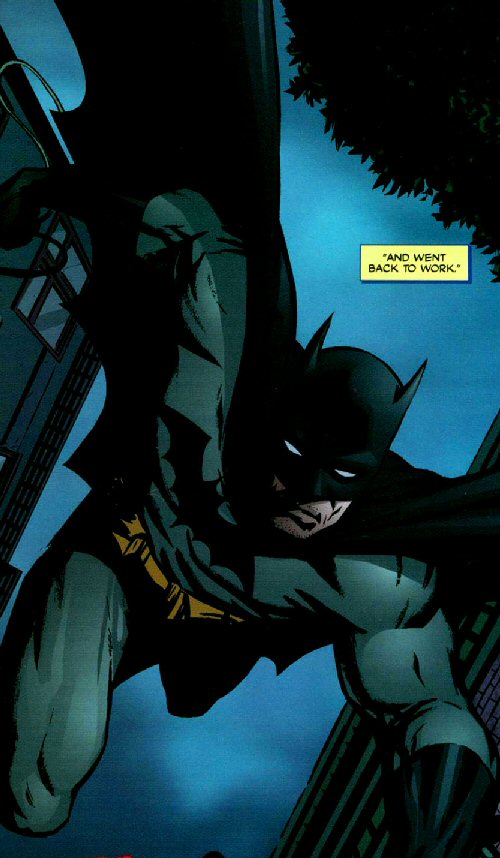 Paul Lee: Batman Scales a Gotham Rooftop
