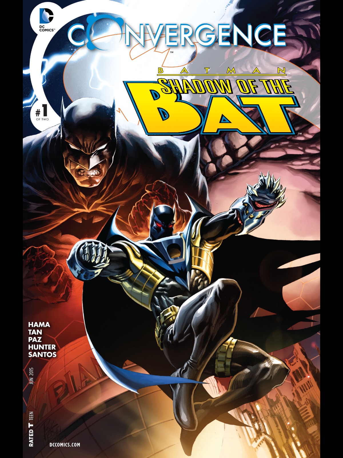 Philip Tan: Cover to Convergence: Batman Shadow of the Bat #1