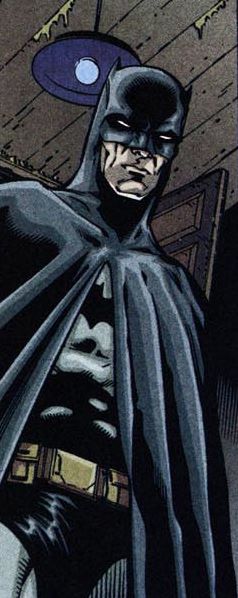 Ramon Bachs: Batman Beneath a Hanging Lamp