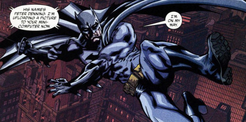 Ramon Bachs: Batman Dives Toward the City