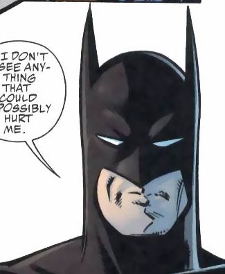 Rick Burchett: Batman knows confidence