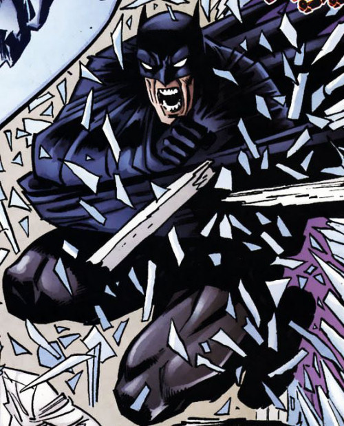 Ron Wagner: Batman Bursts Through Shattering Ice