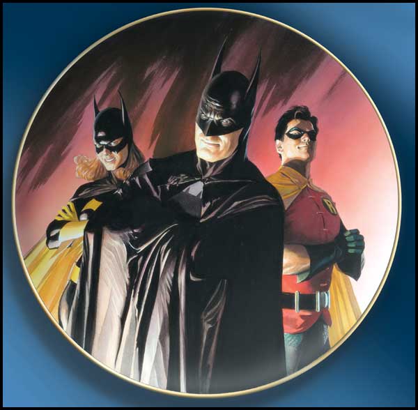 Alex Ross: Eat off of Batman's face