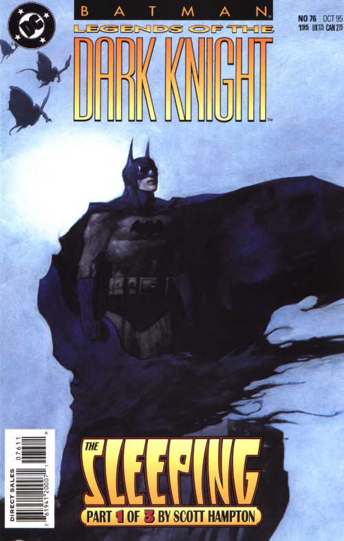 Scott Hampton: Cover to Batman Legends of the Dark Knight #76 by Scott Hampton